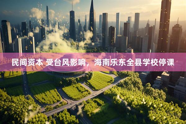 民间资本 受台风影响，海南乐东全县学校停课